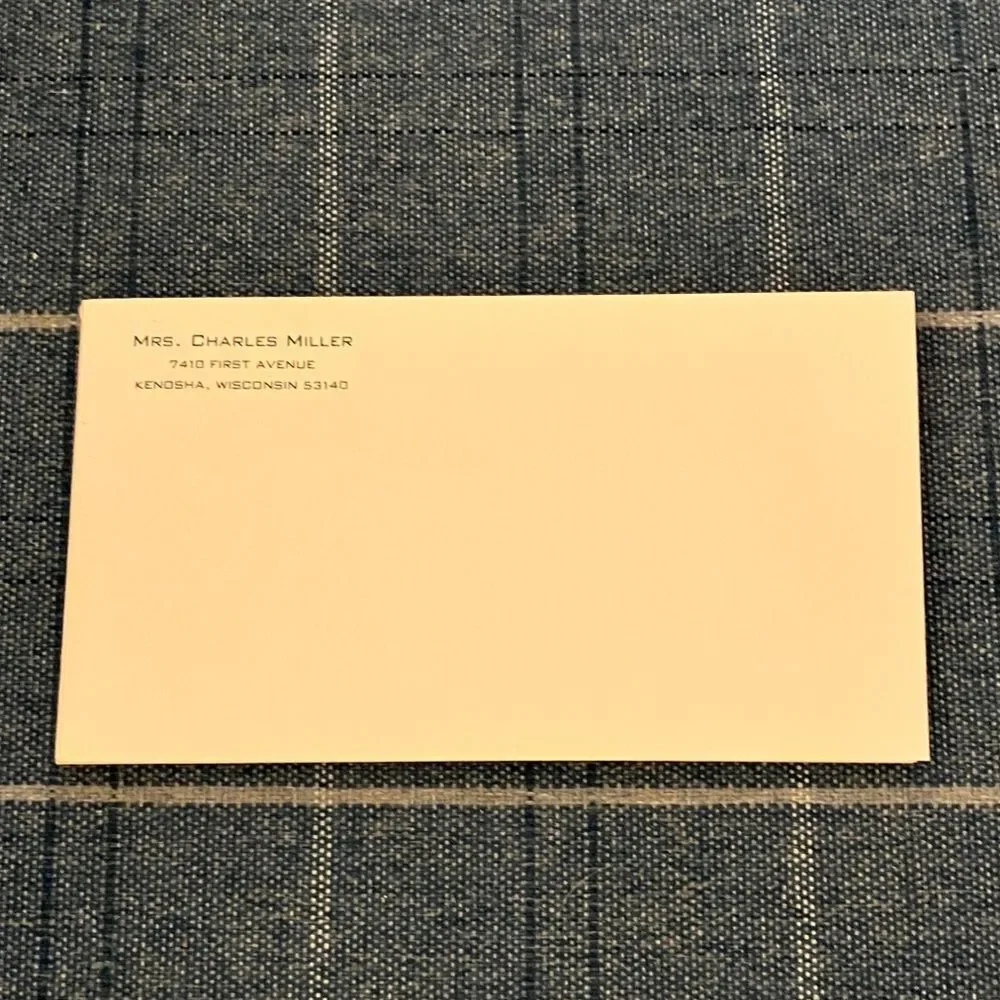 8 Envelopes